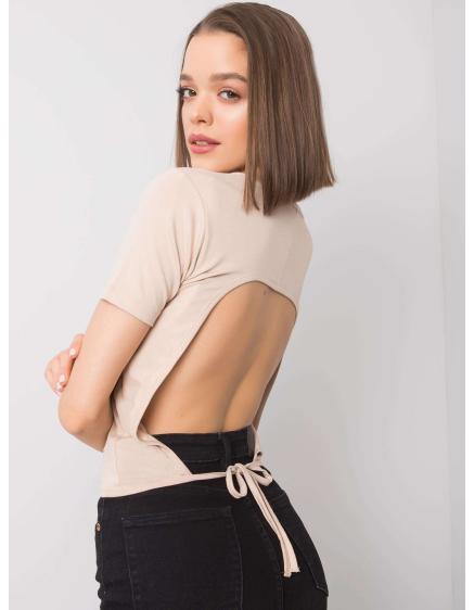 Dámska blúzka Pixie RUE PARIS beige