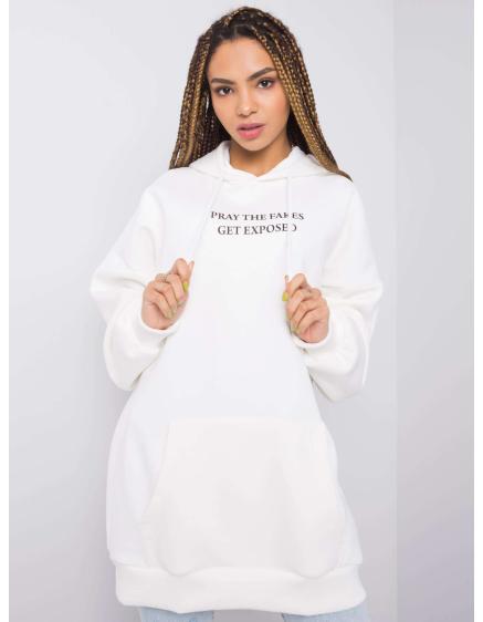 Dámska mikina Courtney RUE PARIS ecru