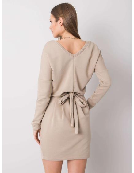 Női Kloe ruha RUE PARIS bézs RUE PARIS beige