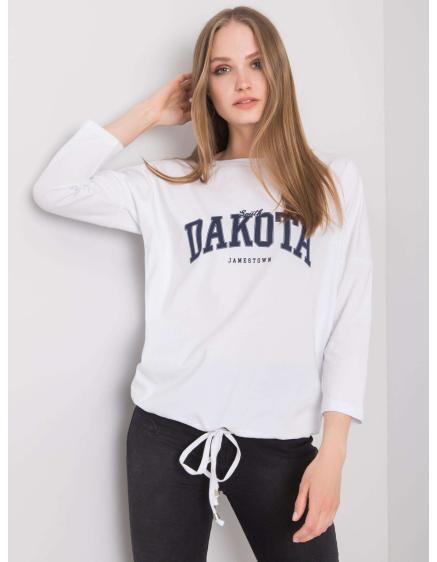 Dámska blúzka s potlačou Rosita RUE PARIS white