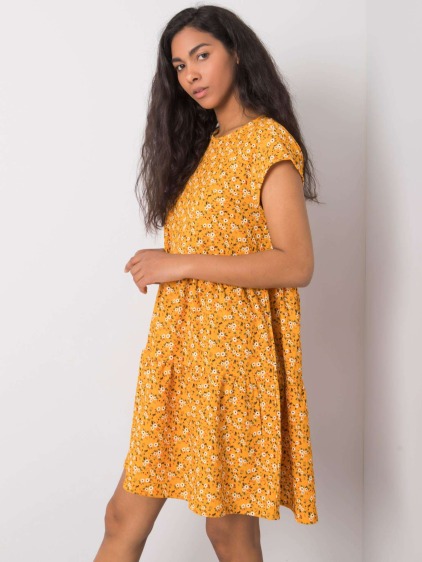 Dámske oversize šaty Eve STITCH & SOUL žltá – fotografie produktu 2