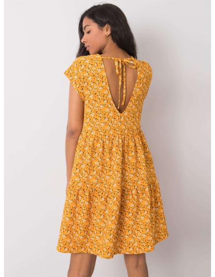 Dámské šaty oversize Eve STITCH & SOUL žluté  