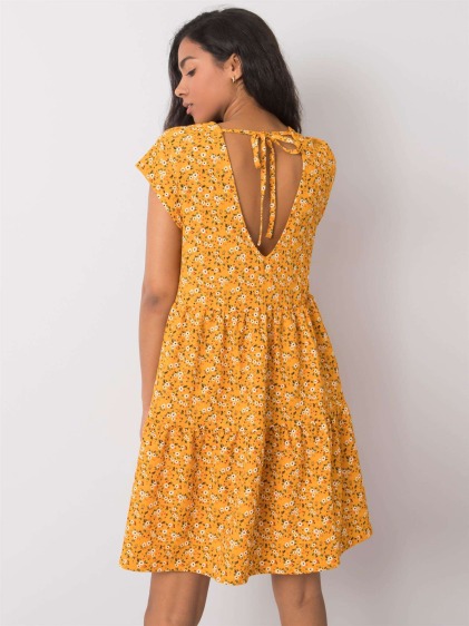 Dámske oversize šaty Eve STITCH & SOUL žltá – fotografie produktu 3