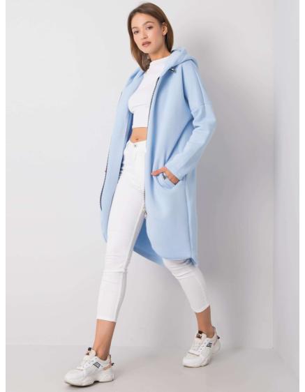 Dámska mikina Tina RUE PARIS light blue