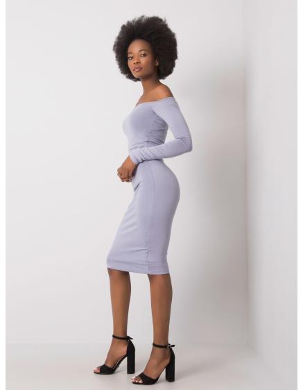 Dámske šaty Margaux RUE PARIS sivé