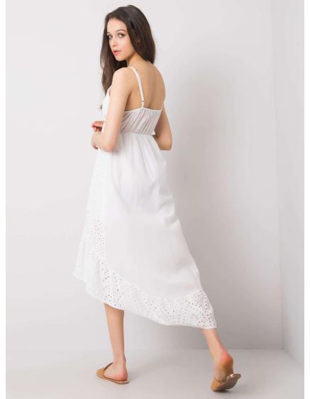 Női fodros ruha Clover OCH BELLA fehér