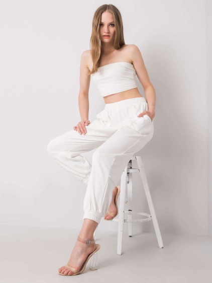 Dámske tepláky JUNE white
