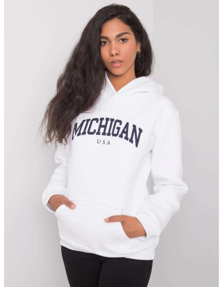 Dámská mikina Khianna RUE PARIS bílá 