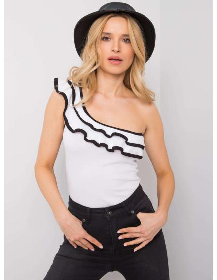 Női fodros felső Rhea OCH BELLA fehér