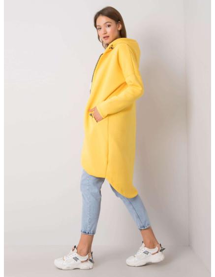 Dámska mikina Tina RUE PARIS žltá