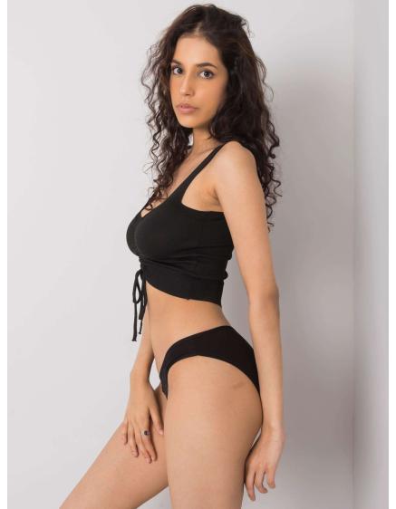 Női pamut bugyi FILA fekete