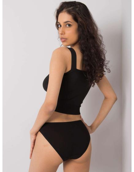 Női pamut bugyi FILA fekete