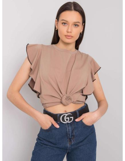 Női blúz VANESIA sötét bézs