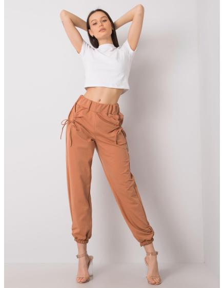 Női melegítőnadrág ZELENA barna