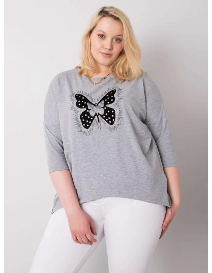 Női blúz MILLIE szürke