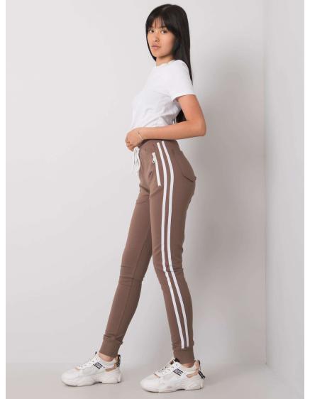 Női melegítőnadrág SAFFRON sötét bézs