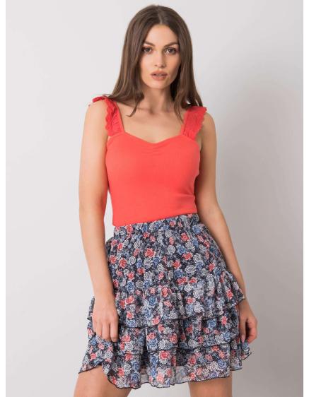 Női felső AMANI korall rózsaszín