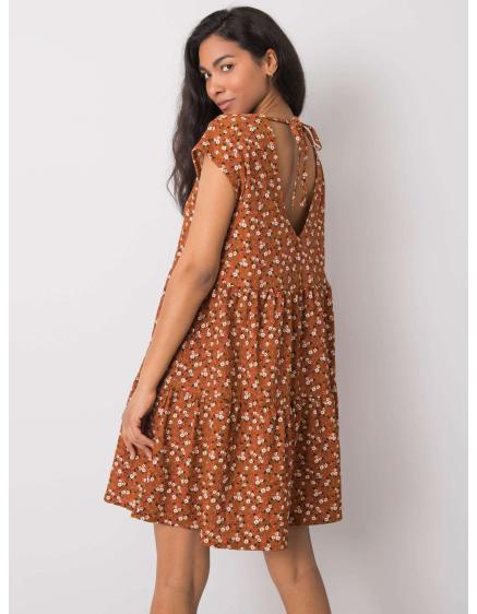 Női oversize ruha Eve STITCH & SOUL barna