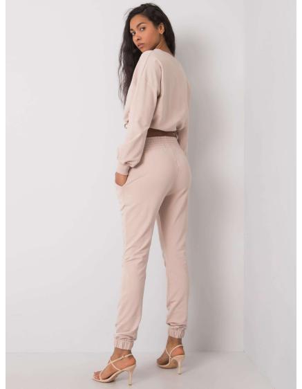 Dámský komplet Laila RUE PARIS béžový