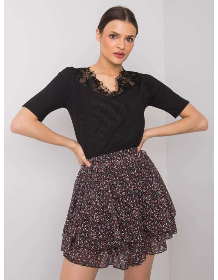 Női blúz Salena RUE PARIS fekete csipke RUE PARIS fekete csipke