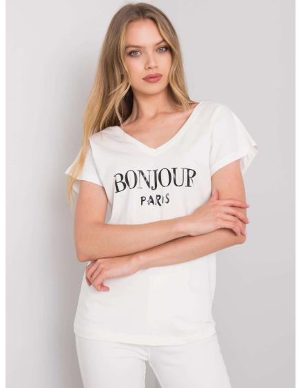 Női póló HORTENSE ecru