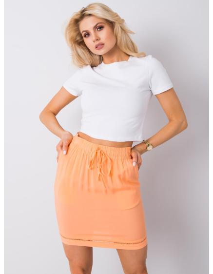 Női szoknya Raquel SUBLEVEL világos narancssárga
