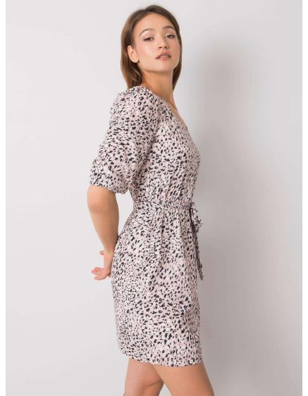 Dámské šaty s potiskem JIANNA růžové 