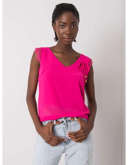 Női csipke felső SAPPHIRE fukszia