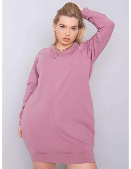 Női plus size ruha ARIADNE pink