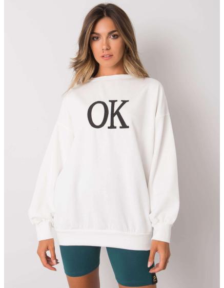 Női kapucnis pulóver ANGELINE ecru