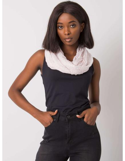 Női sál AVERY mintával piros és fehér