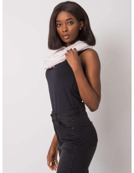 Női sál AVERY mintával piros és fehér