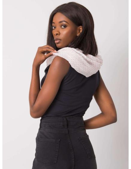 Női sál AVERY mintával piros és fehér