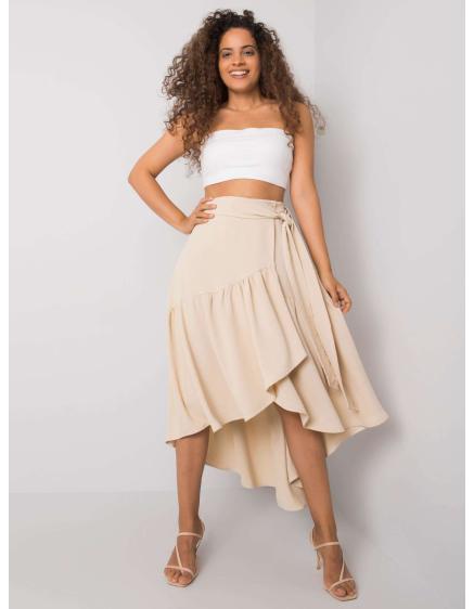 Aszimmetrikus szoknya Shayna RUE PARIS bézs