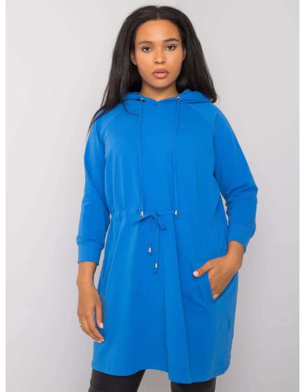 Női plus size pulóver NORINA sötétkék