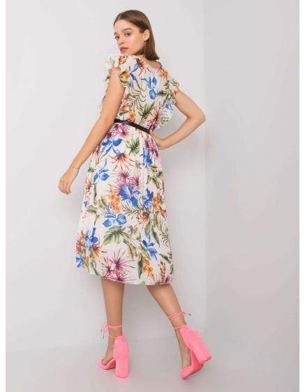 Női rakott ruha GARRINA fehér