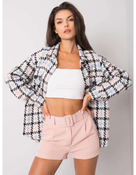 Női öves rövidnadrág MABINTY pink