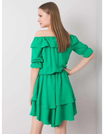 Dámské šaty Bella RUE PARIS zelené 