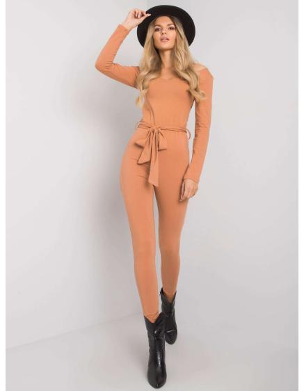 Női overall övvel ALORA barna