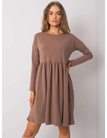 Dámske šaty Vega RUE PARIS coffee