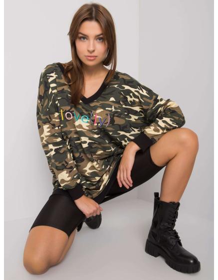 Női tunika EMIRA logóval fekete