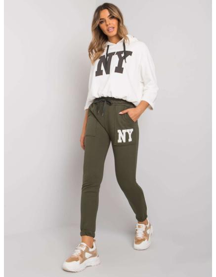 Dámske oblečenie LILLYNN biela a khaki