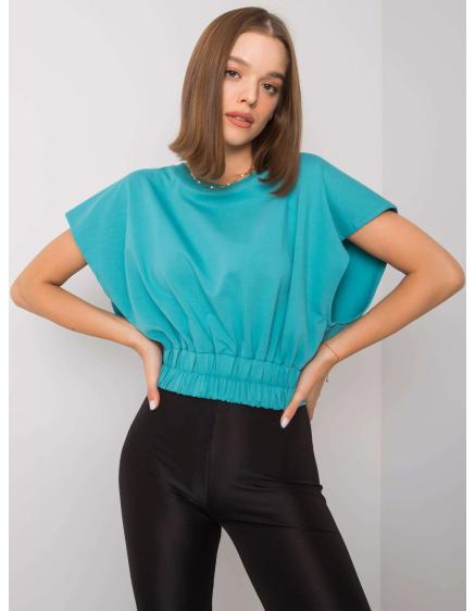 Női pulóver ANTIGUA rövid kék