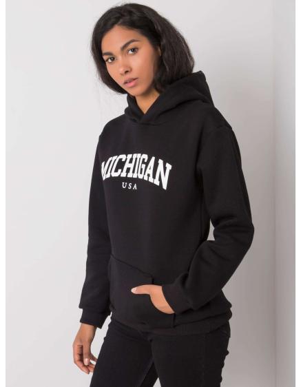 Dámská mikina Khianna RUE PARIS černá 