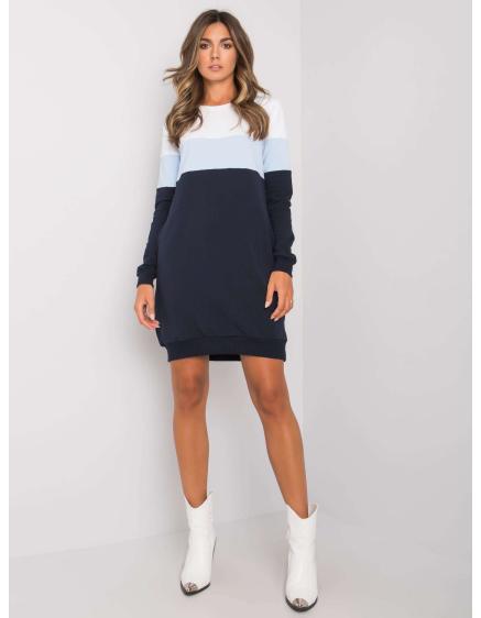 Dámské šaty Feliciana RUE PARIS námořnicky modré 