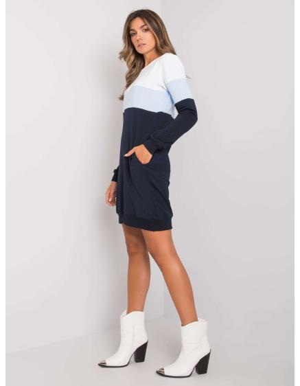 Dámské šaty Feliciana RUE PARIS námořnicky modré 