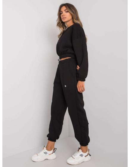 Női kétrészes tréningruha szett MALEAH fekete