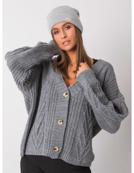 Női alap sapka RUE PARIS szürke