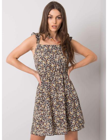 Női MIDIRI ruha fekete