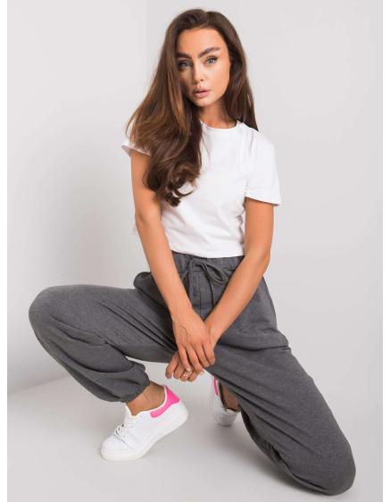 Női szett Flavie RUE PARIS sötét szürke és fehér